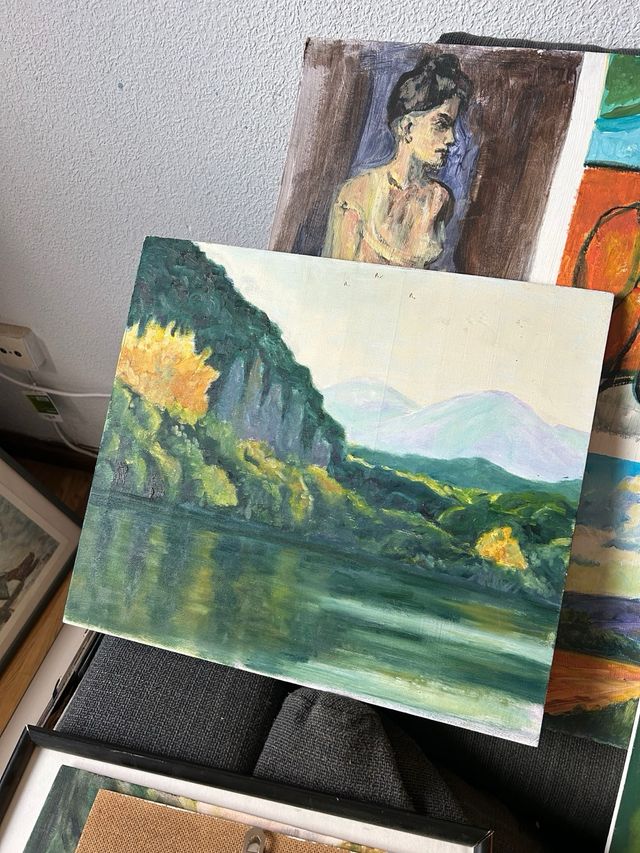 Acrílico sobre tabla