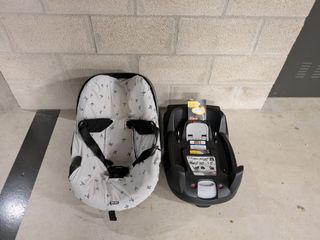 Silla coche bebe grupo 0 + isofix