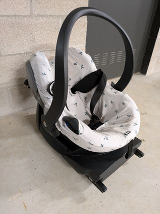 Silla coche bebe grupo 0 + isofix