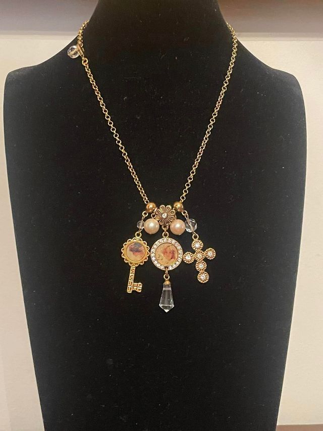 RARA collana vintage DOLCE&GABBANA con cammeo