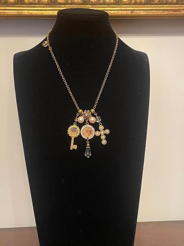 RARA collana vintage DOLCE&GABBANA con cammeo