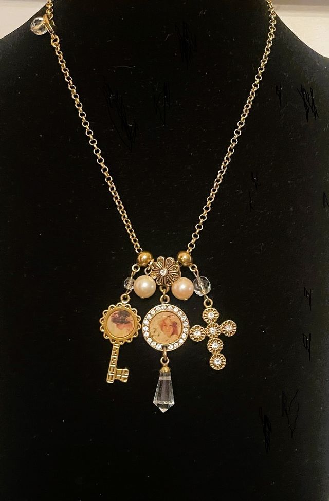 RARA collana vintage DOLCE&GABBANA con cammeo