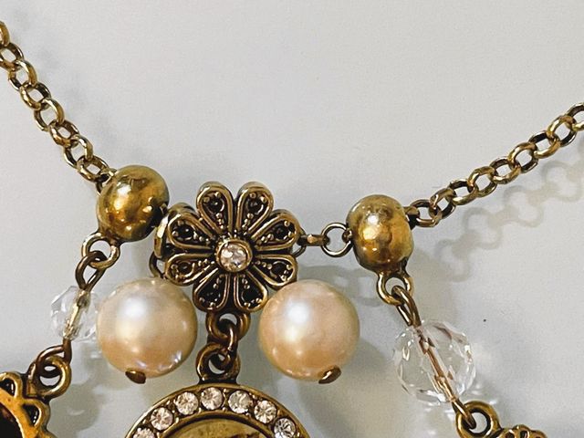 RARA collana vintage DOLCE&GABBANA con cammeo