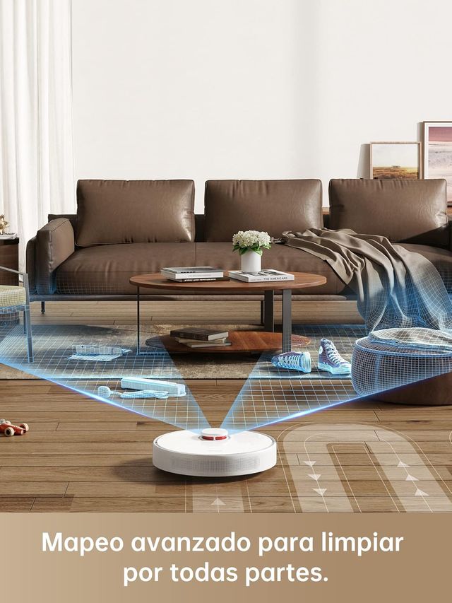 dreame D10s Robot Aspirador y Mopa con navegación