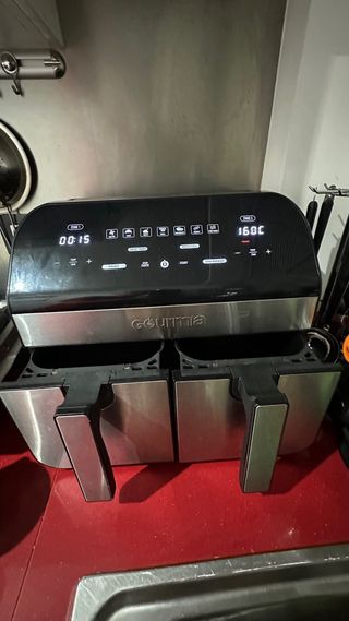 Freidora de aire Gourmia con doble cesta