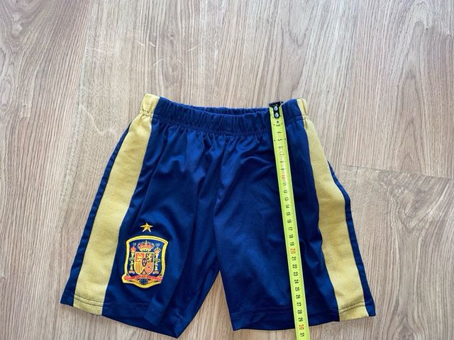 Pantalón corto selección fútbol España.Talla 8.
