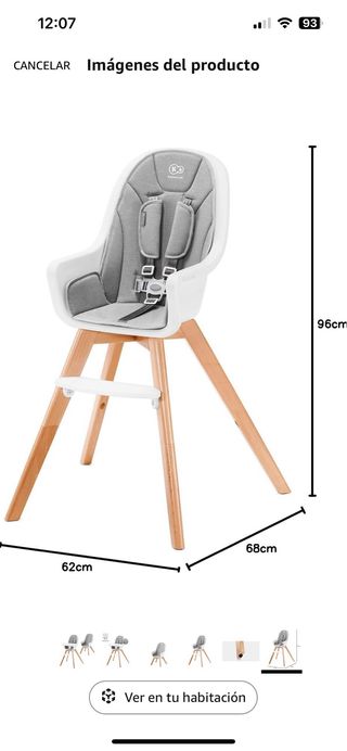 Trona, silla de niños