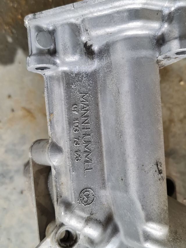 Enfriador de aceite bmw 