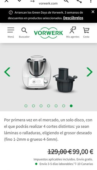 Accesorio cortado thermomix