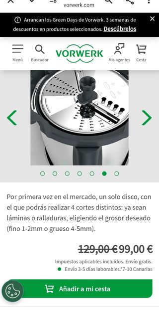 Accesorio cortado thermomix