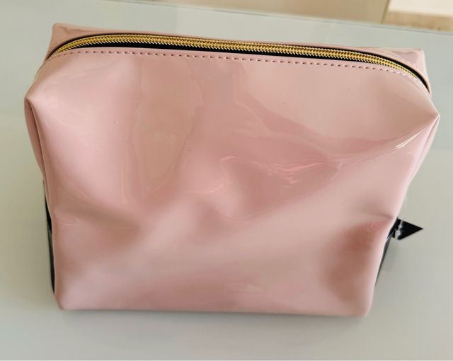 Douglas Pochette trucchi grande Nero/Rosa