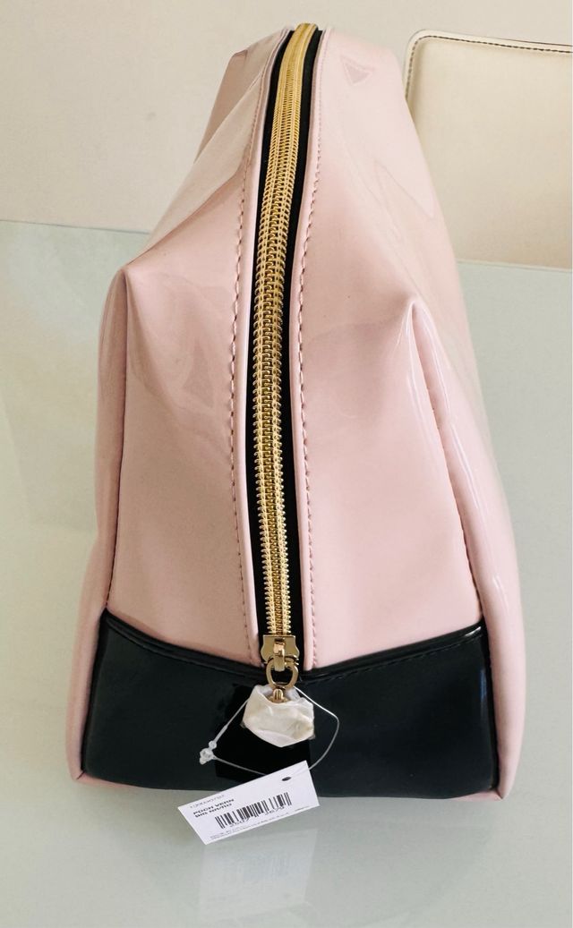 Douglas Pochette trucchi grande Nero/Rosa