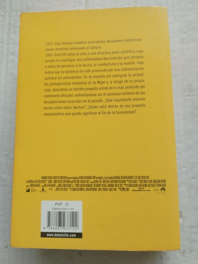 SAHARA/CLIVE CUSSLER