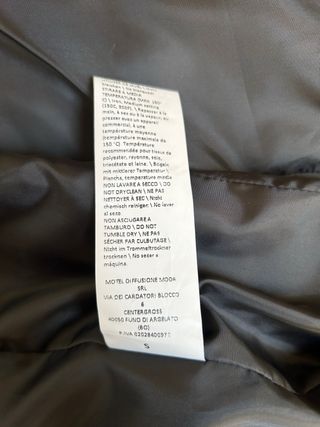 Giacca da donna nera Motel