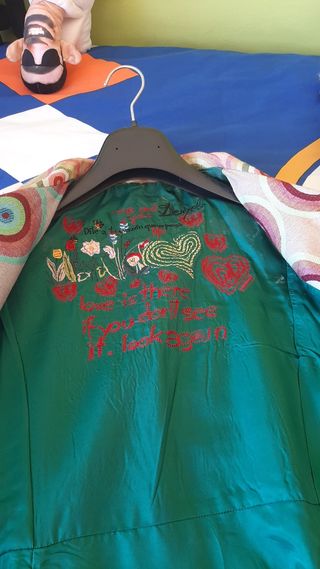 Abrigo mujer desigual talla 40