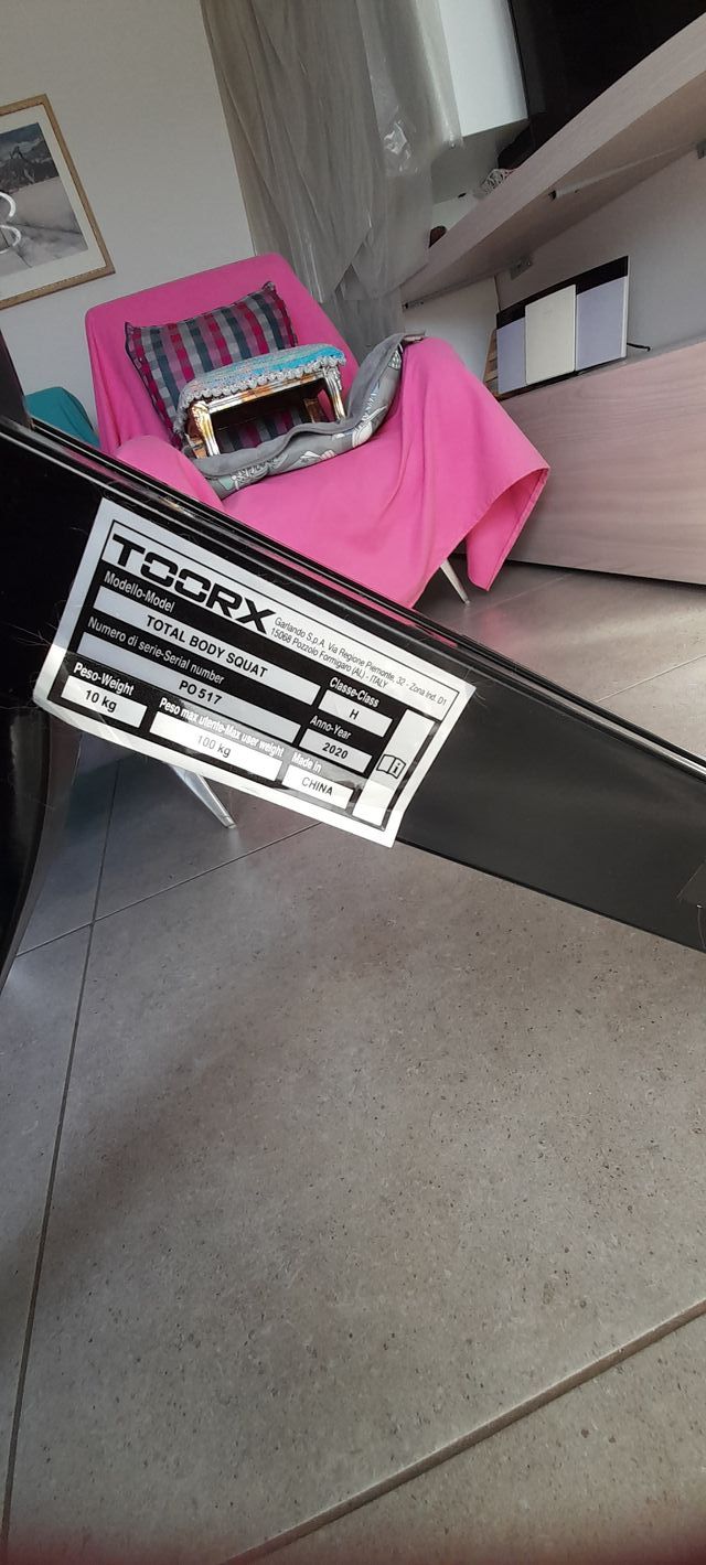 Attrezzo ginnico power crunch originale "torx"