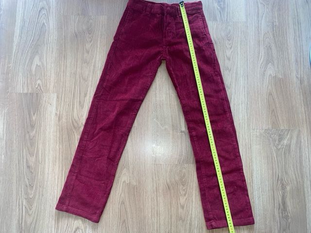 Pantalón niño pana granate Gocco. Talla 7-8