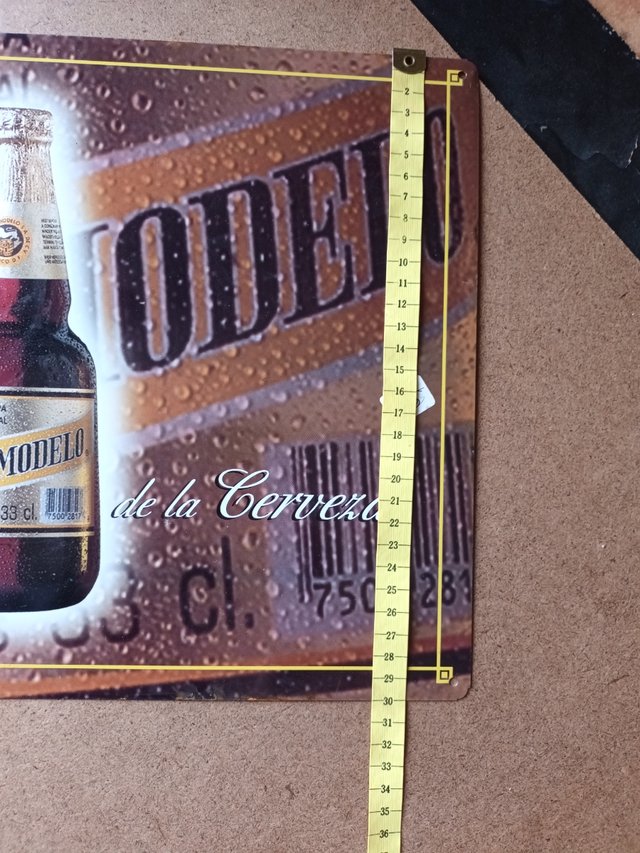 Chapa cerveza Negra modelo