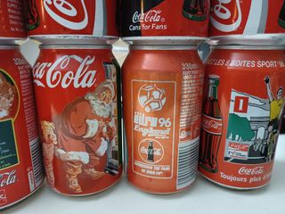 17 lattine coca cola