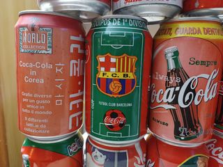 17 lattine coca cola