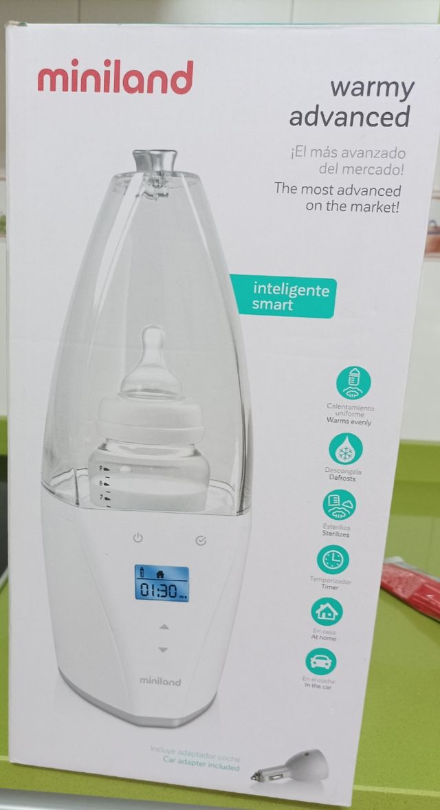 Calienta biberones y esterilizador