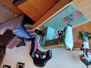 Máquina de coser Alpha Eléctrica retro