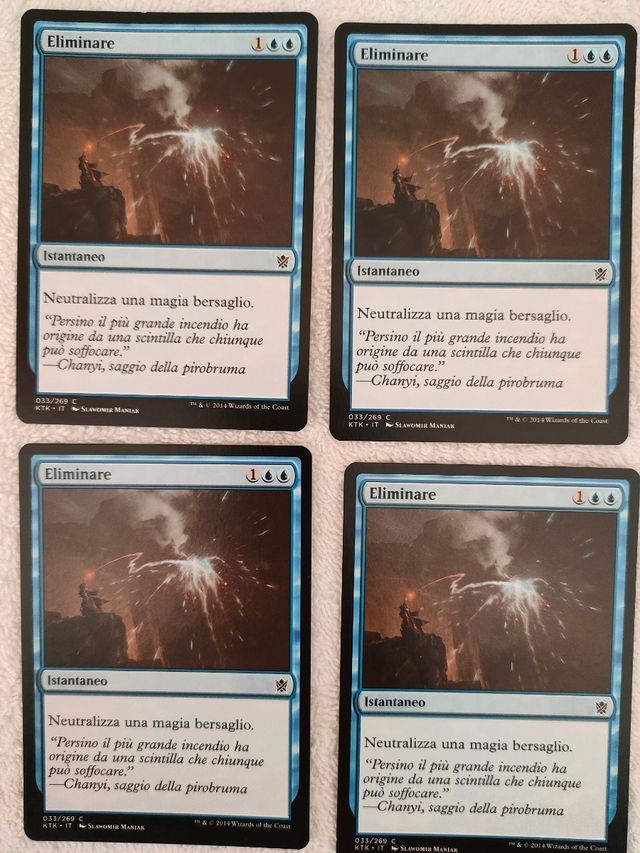 Mtg set Eliminare
