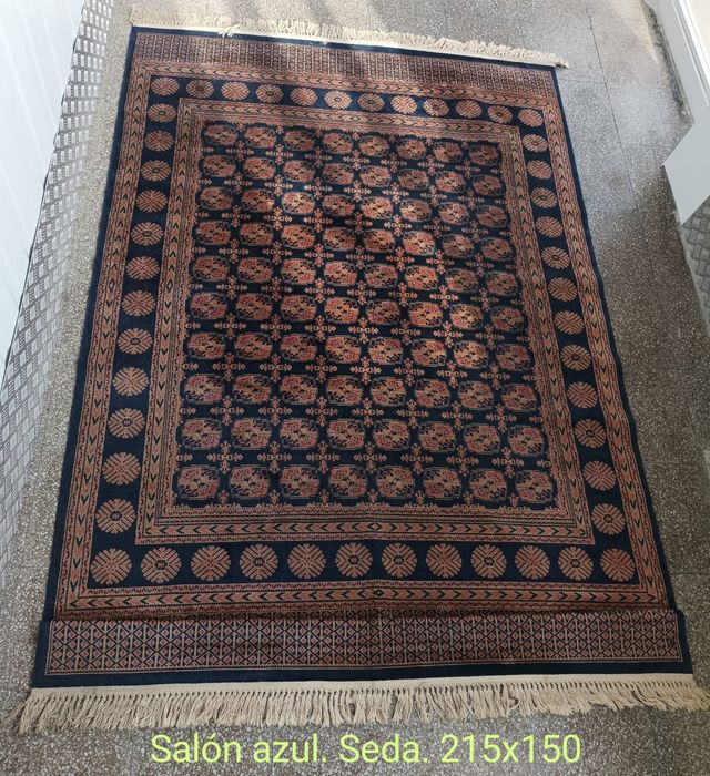 Tappeto persiano in seta