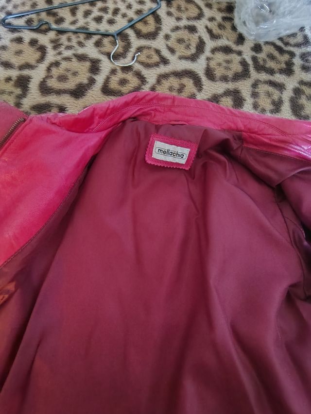 Chaqueta de piel auténtica italiana,T-42