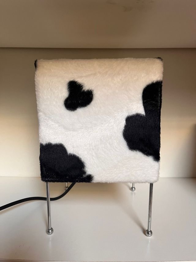 Lámpara de mesa animal print