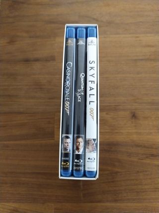 Blu-ray Trilogia 007 con Daniel Craig
