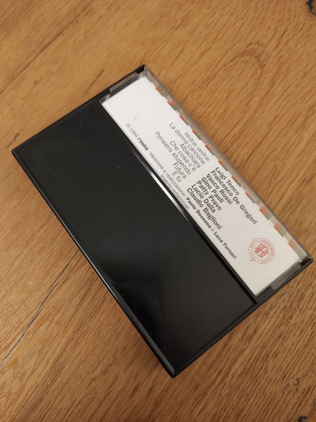 Audiocassetta Parole d'autore 3 Storie d'amore