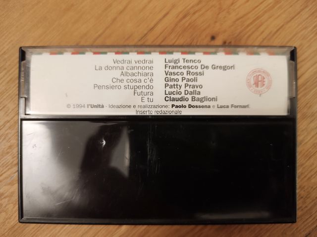 Audiocassetta Parole d'autore 3 Storie d'amore