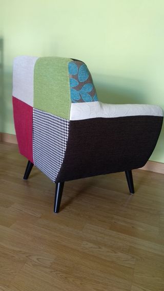 Butaca sillón versa-home pachtwork