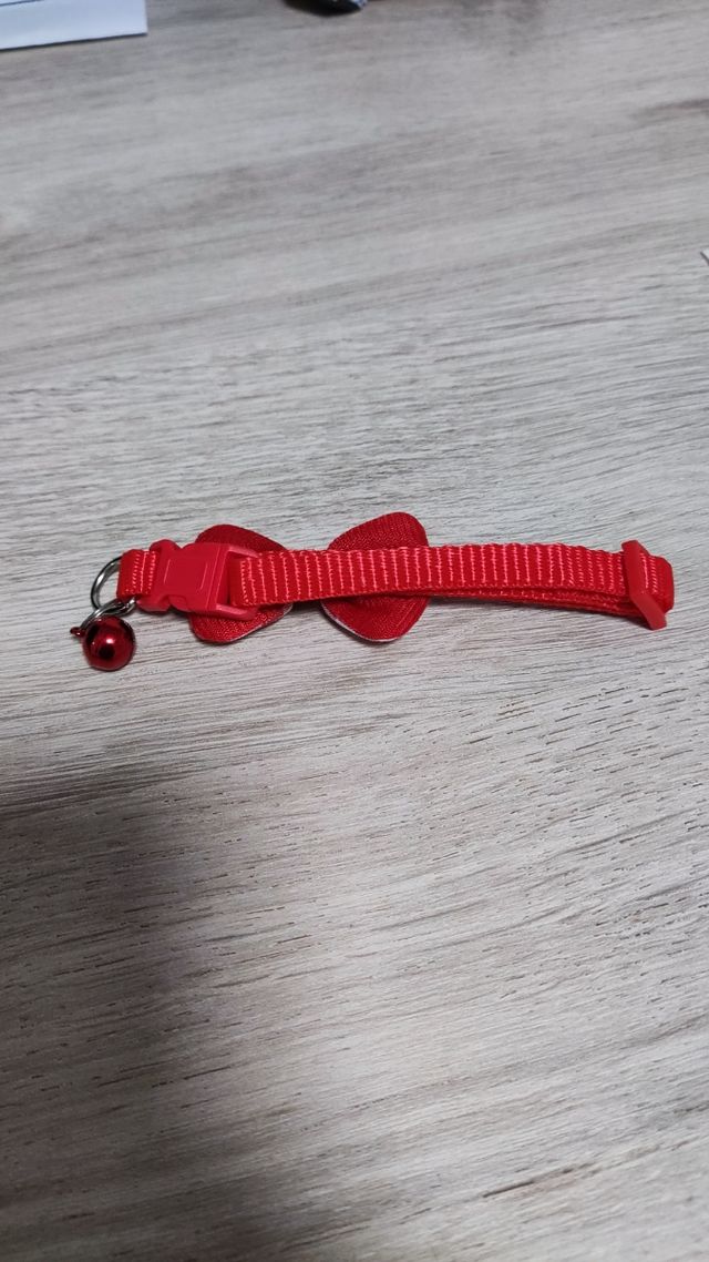 Collar navideño de gato