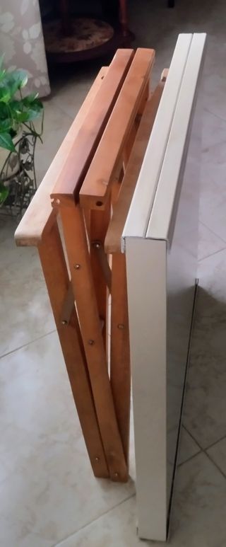 Mesa pequeña plegable de estudio trabajo