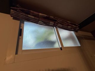 Pareja de estores color magenta/ morado