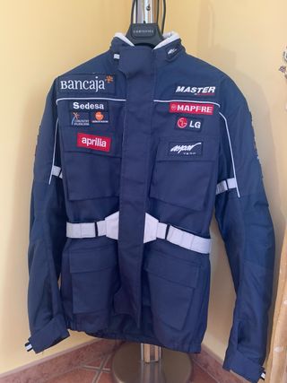 Chaqueta moto hombre