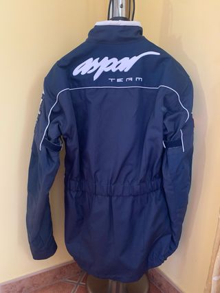 Chaqueta moto hombre
