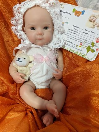 Reborn de silicona se puede bañar