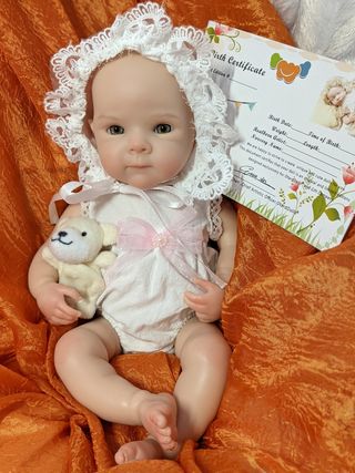 Reborn de silicona se puede bañar