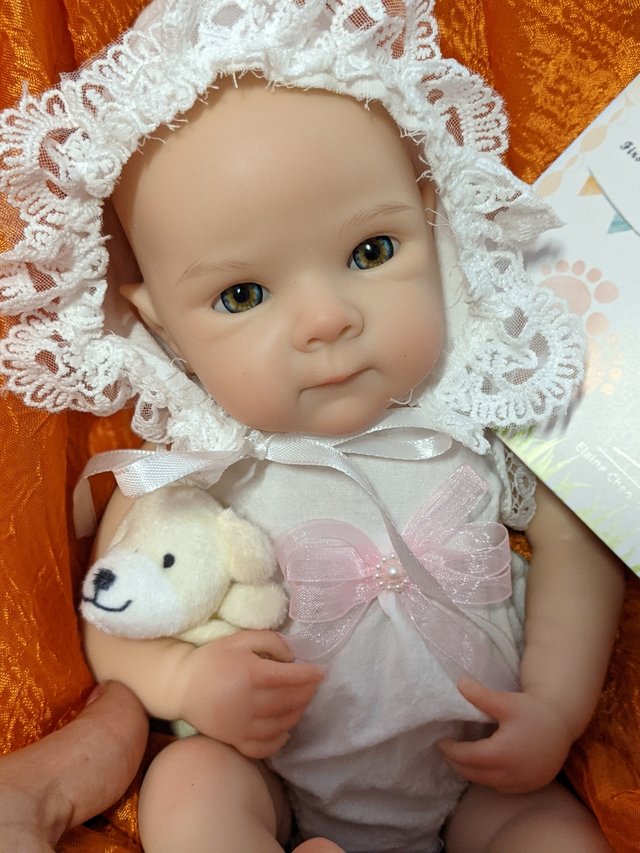 Reborn de silicona se puede bañar