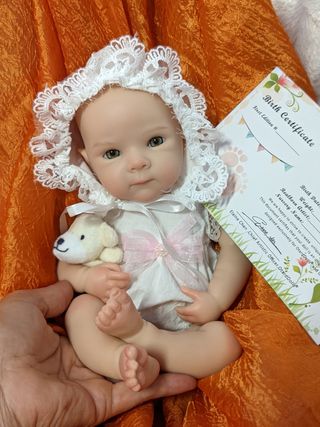 Reborn de silicona se puede bañar