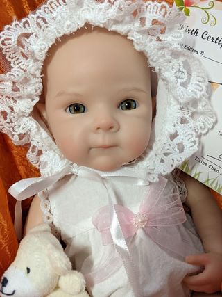 Reborn de silicona se puede bañar