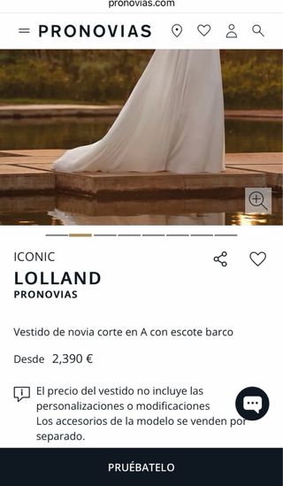 Vestido Novia