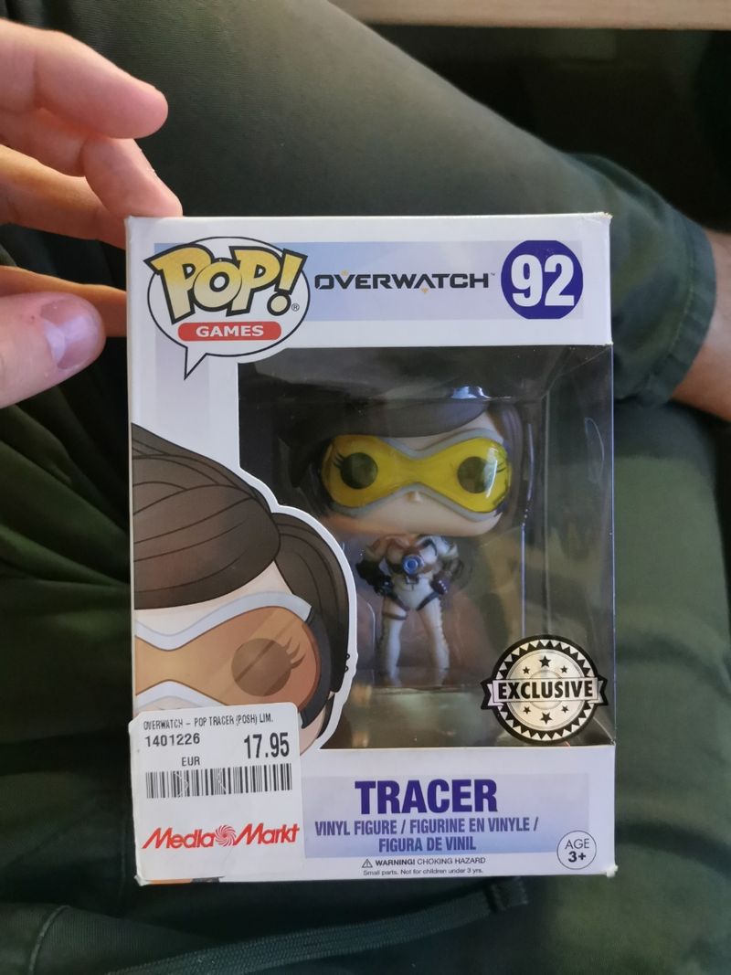 Imagen de FunkoPop TRACER de Overwatch