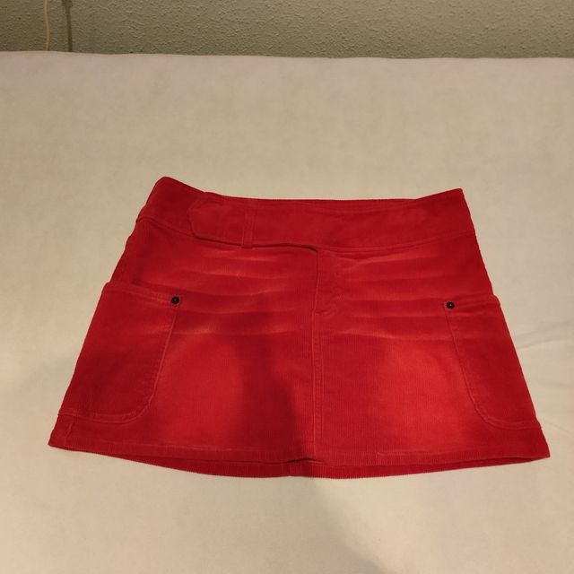 Minigonna Bershka in velluto a coste.