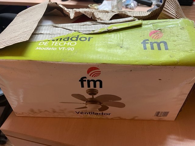 Ventilador de techo Fm VT-90