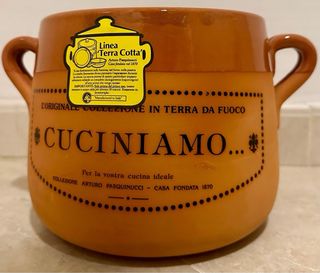 Pentola terra da fuoco Pasquinucci 