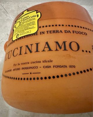 Pentola terra da fuoco Pasquinucci 